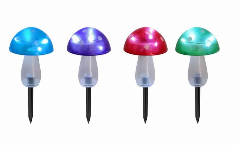 Conzept Solar Svamp 7 8x7 8x20 Cm 4 Ass  Farver