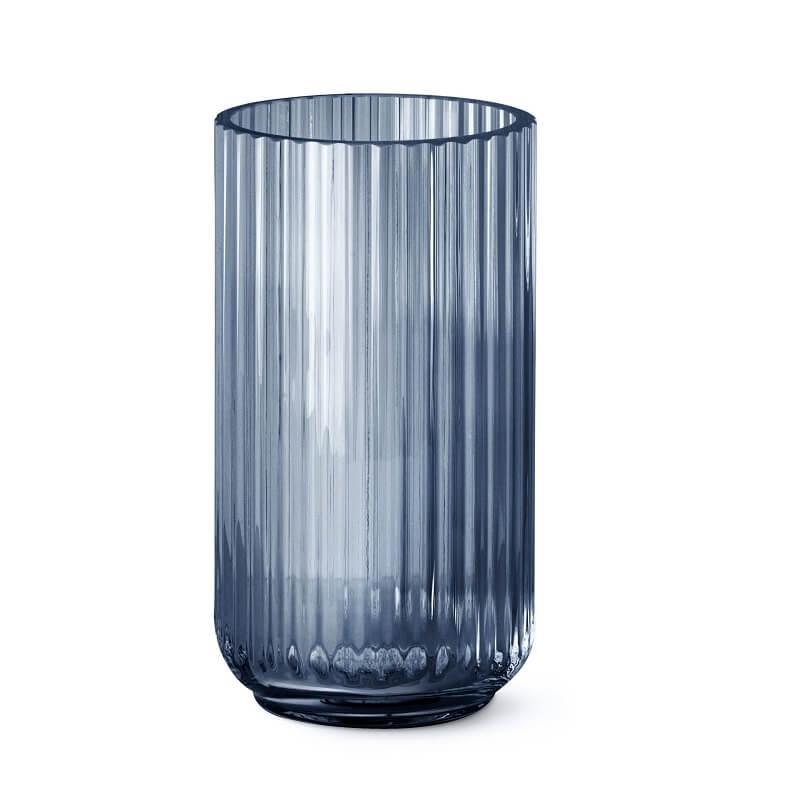 Lyngby Vase Blå 20 Cm
