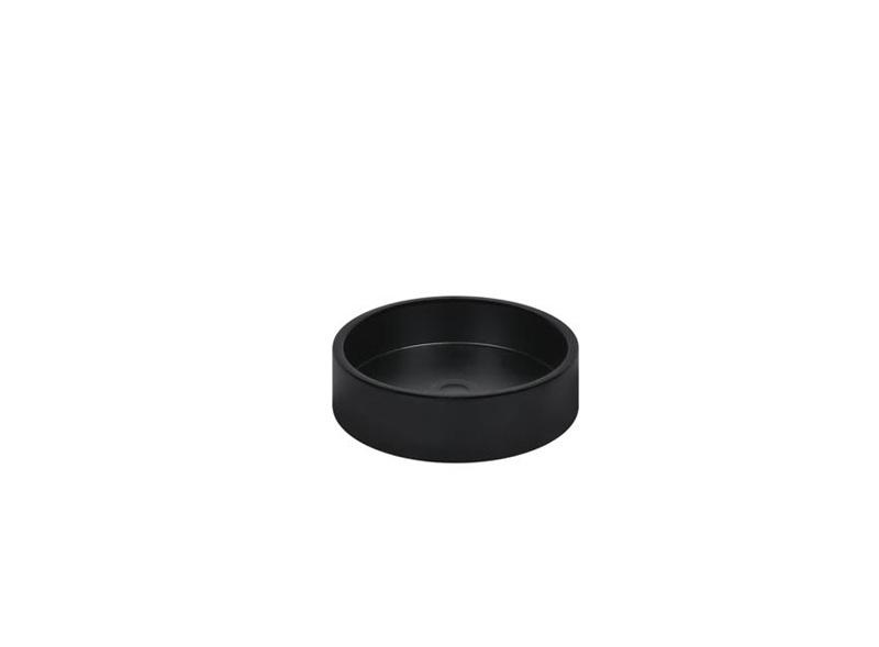 Uyuni Pillar Bloklysestage Mat Sort ø9xh3 Cm