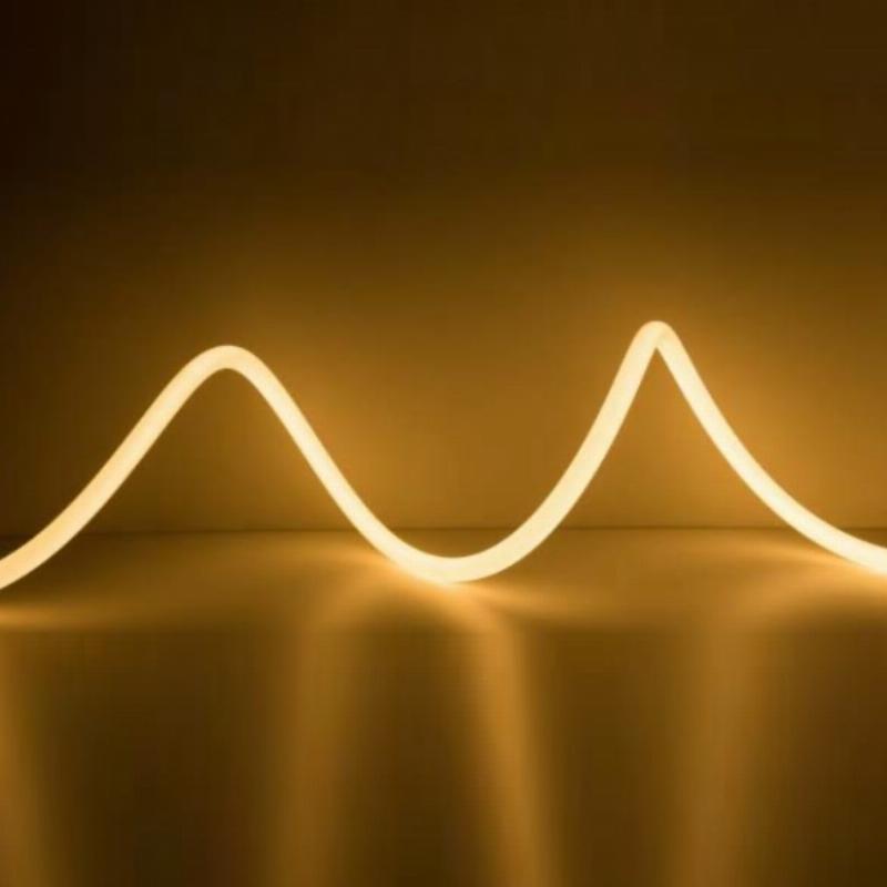 Flex Neon Lysslange 3 Meter Hvid