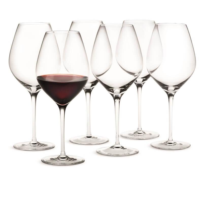 Holmegaard Cabernet Rødvinsglas 69 Cl 6 Stk
