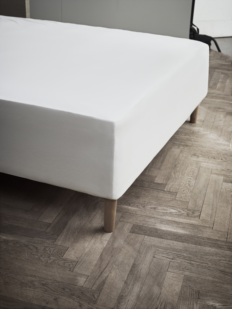 Juna Jersy Stræklagen Hvid 180x200x45 Cm