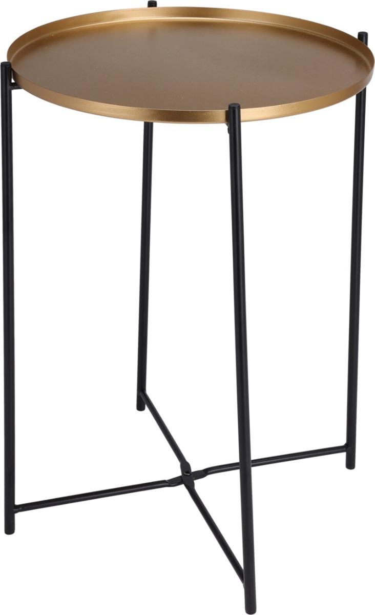 Koopman Bord ø35cm H47cm Guld