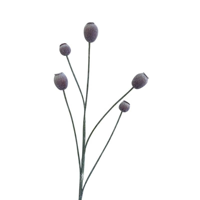 Kunstig Blomst Rosa 5 Blomster