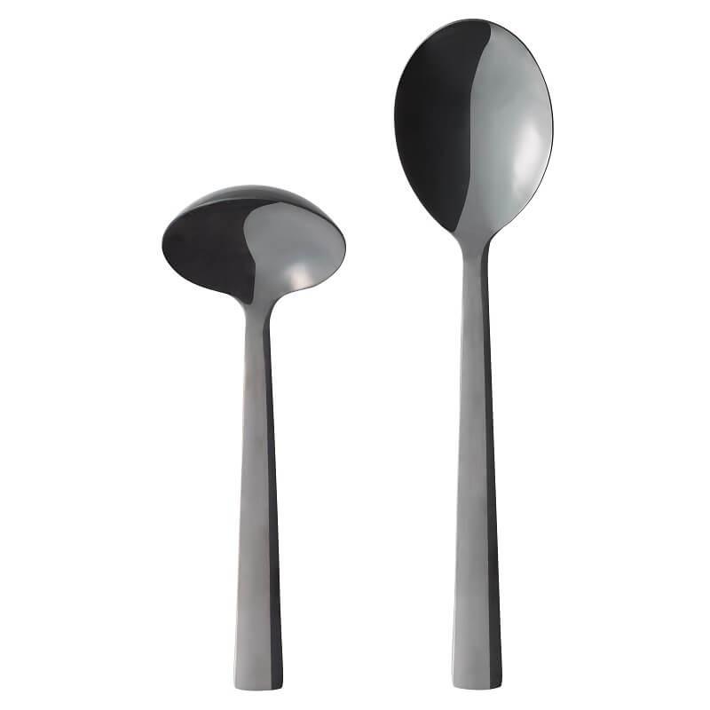 Raw Serveringssæt Black