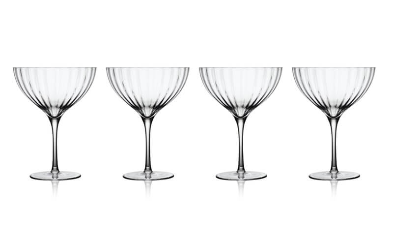 Blomsterbergs Dessertglas 430 ml - Sæt med 4 stk