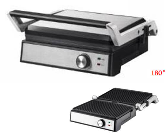 Conzept Kontaktgrill 29x24 cm - 2000 W med Termostat