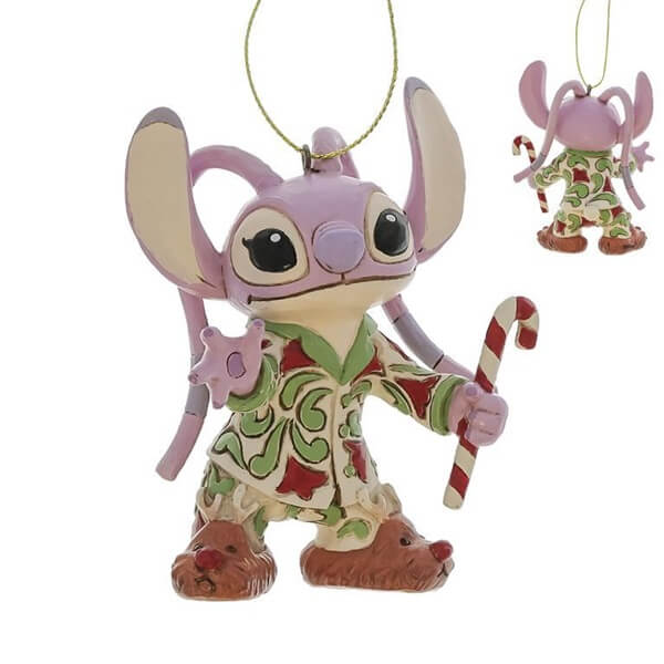 Disney Stitch Engel i Julepyjamas Ornament - Julemagisk pynt