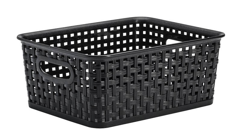 Fletkurv Plast 5l Sort