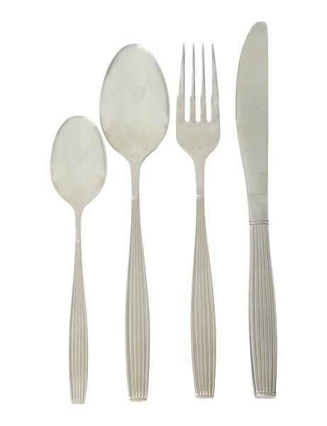 Frederiksholm Bestik 48 Dele i Stål – Elegance til Bordet