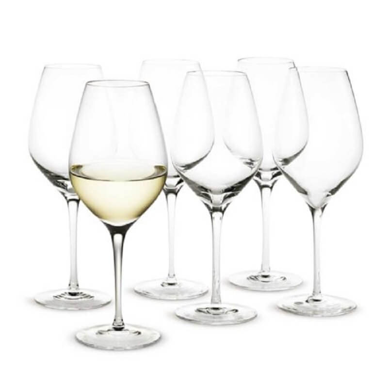 Holmegaard Cabernet Hvidvinsglas 36 Cl 6 Stk