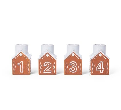 Kähler Adventstage - Håndlavet Julelysestage til Hygge