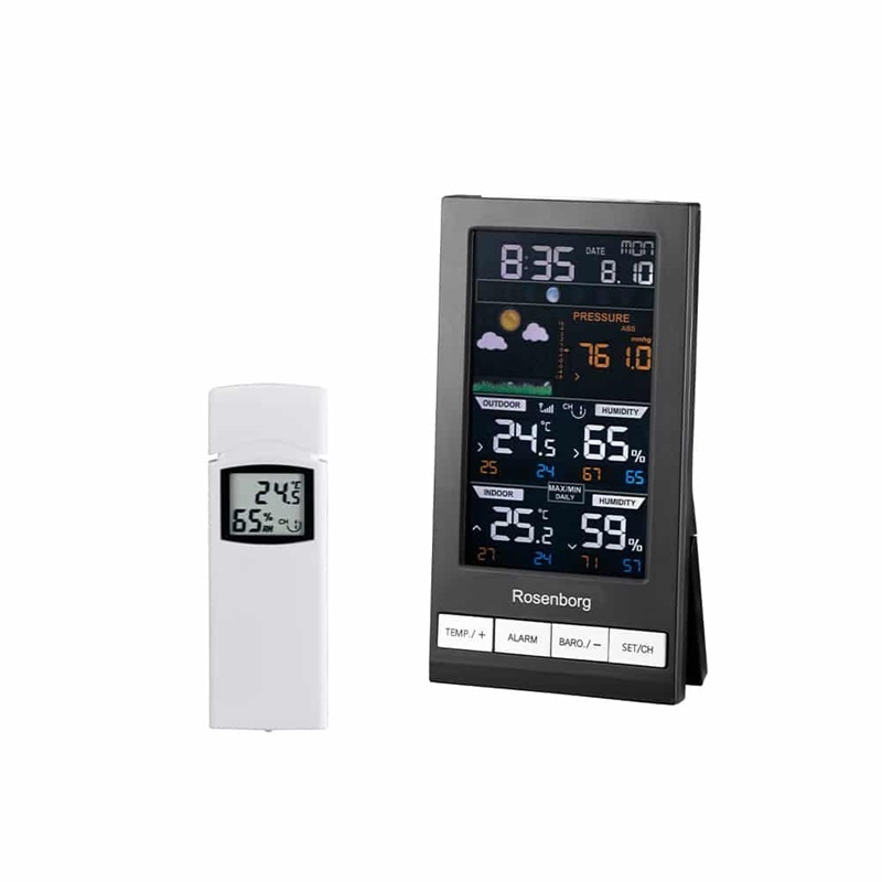 Rosenborg Vejrstation Sort – Din Vejrprognose i Ét Klik