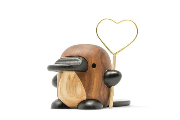 Fablewood Figur Perry Det Store Næbdyr - Unik Træfigur