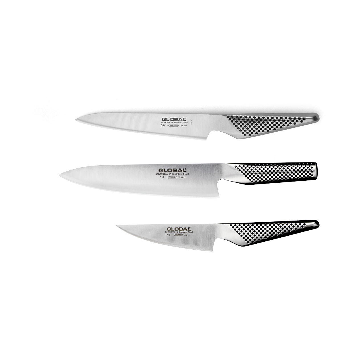 Global G-2111 Knivsæt - Kokkens Uundgåelige Værktøj!