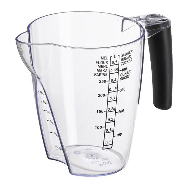 Nordic Houseware Målebæger 0,50 L - Perfekt til køkkenet