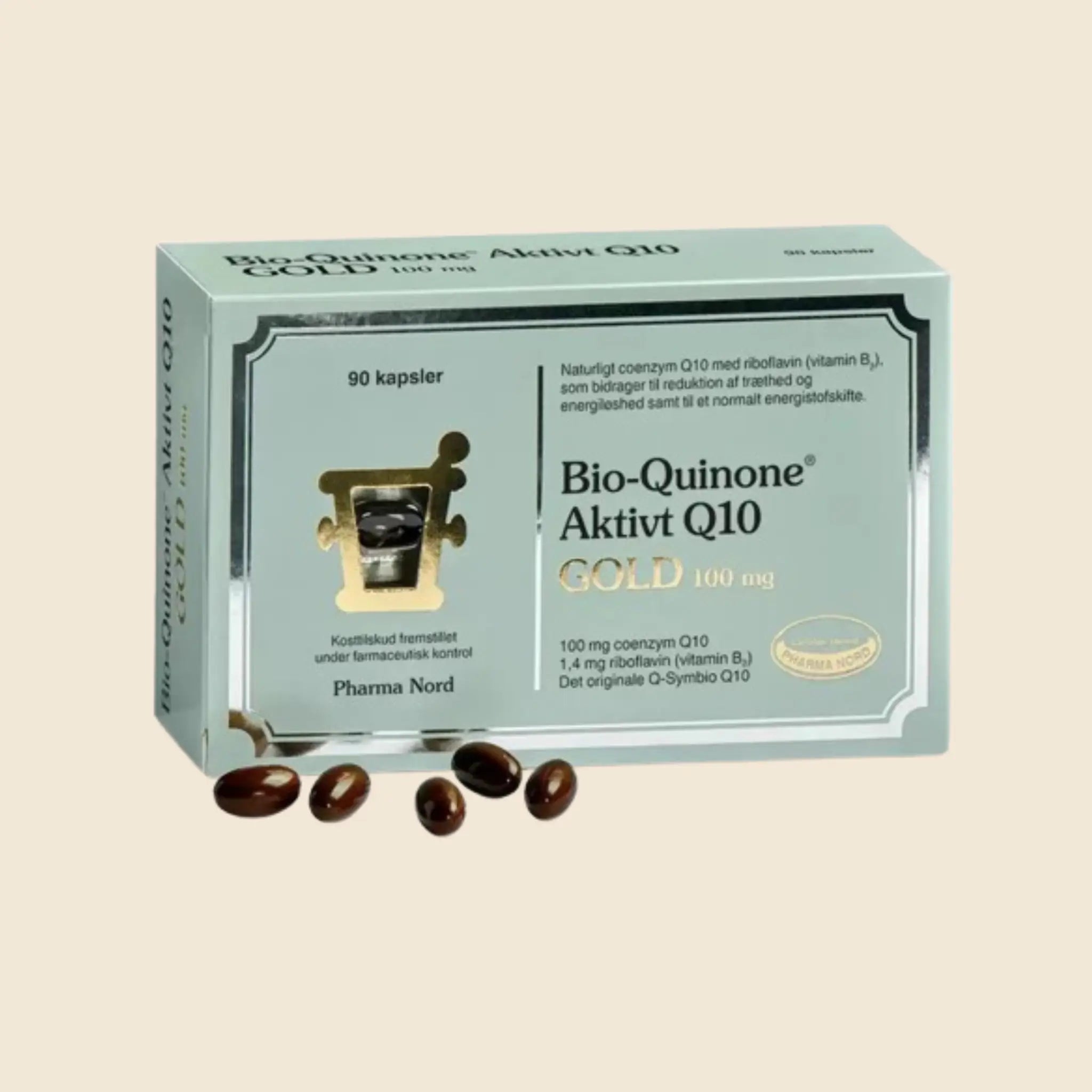Pharma Nord Bio Quinone Q10 Gold 100 mg - 90 kapsler