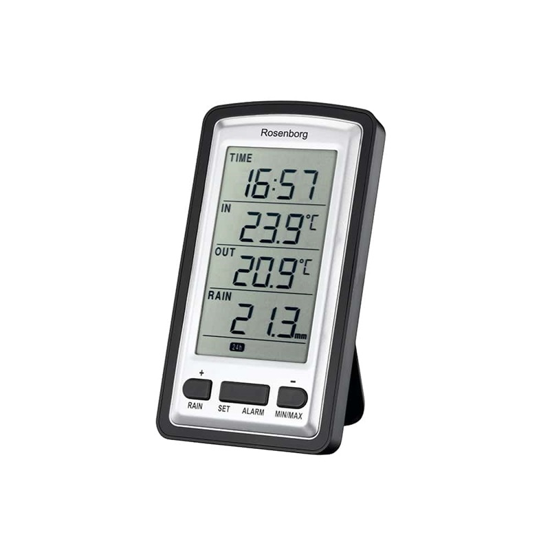 Rosenborg Digital Regnmåler - Hold Styr på Vejret!