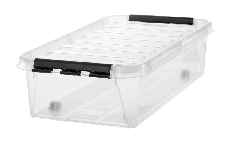 Smartstore Classic 35 Opbevaringskasse med Låg og Hjul 31L