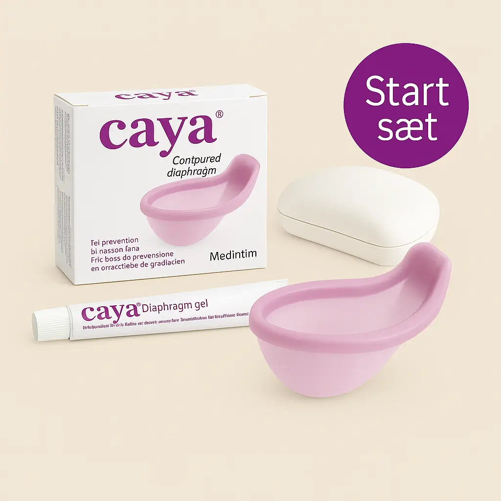 Caya Pessar Startsæt med Gel - Hormonfri Prævention