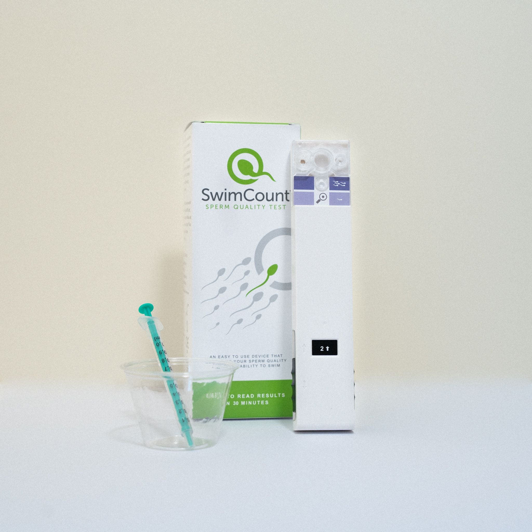 Swimcount Sædkvalitetstest - Hjemmetest til hurtig måling