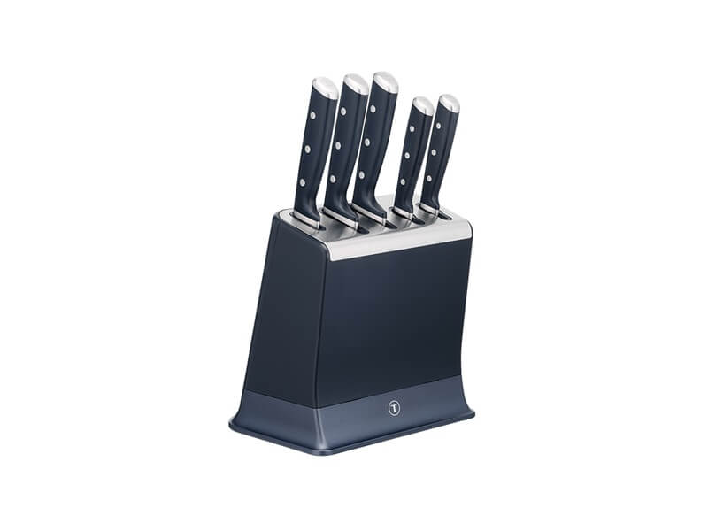 Tefal Eversharp Pro Knivblok med 5 knive - Professionel kvalitet