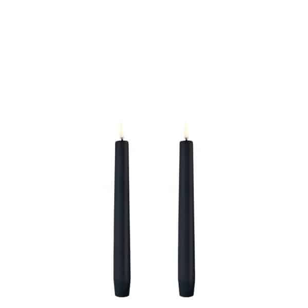 Uyuni LED Kronelys i Sort - 2 Stk til Hygge og Belysning