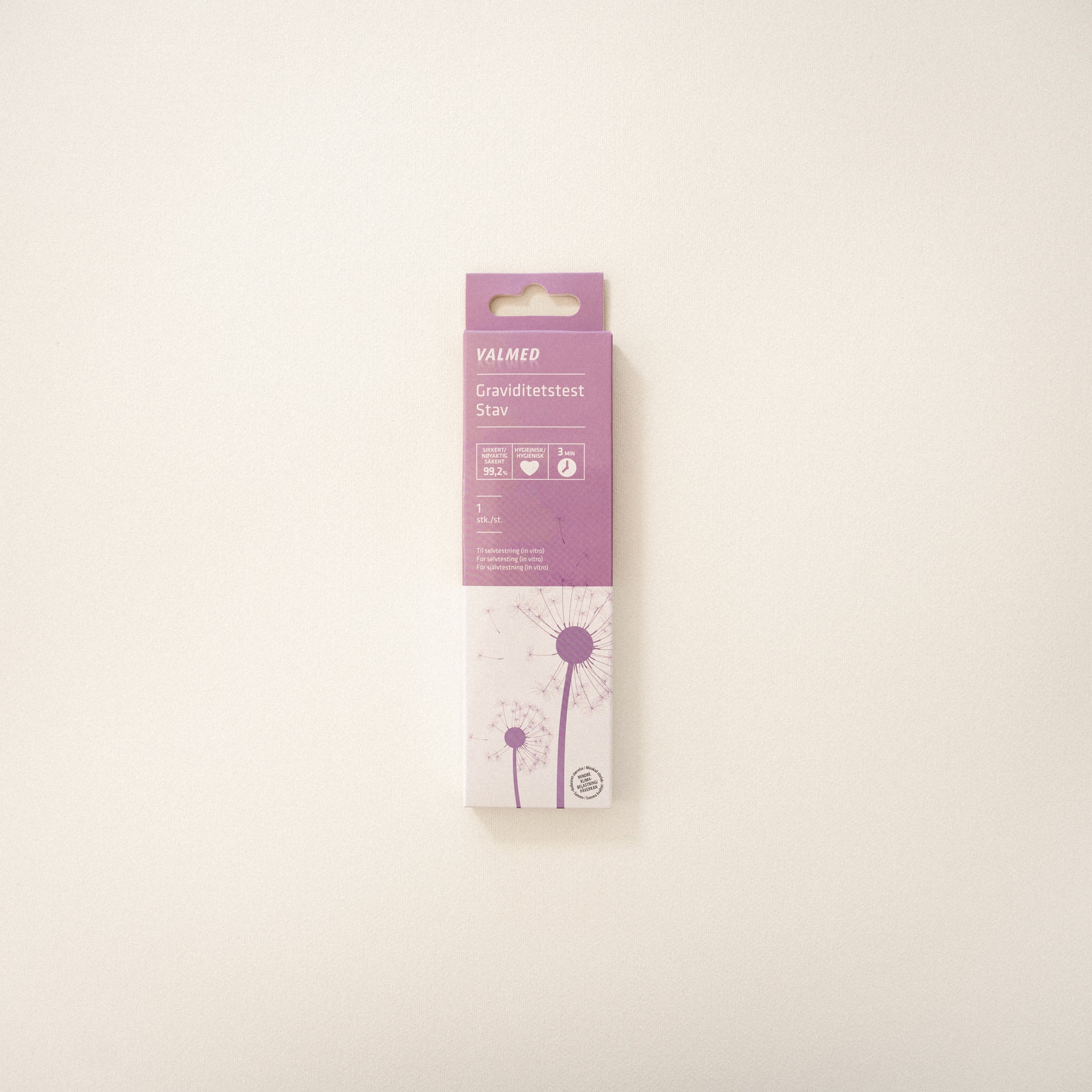 Valmed Graviditetstest Stav - Præcis og Hygiejnisk Test