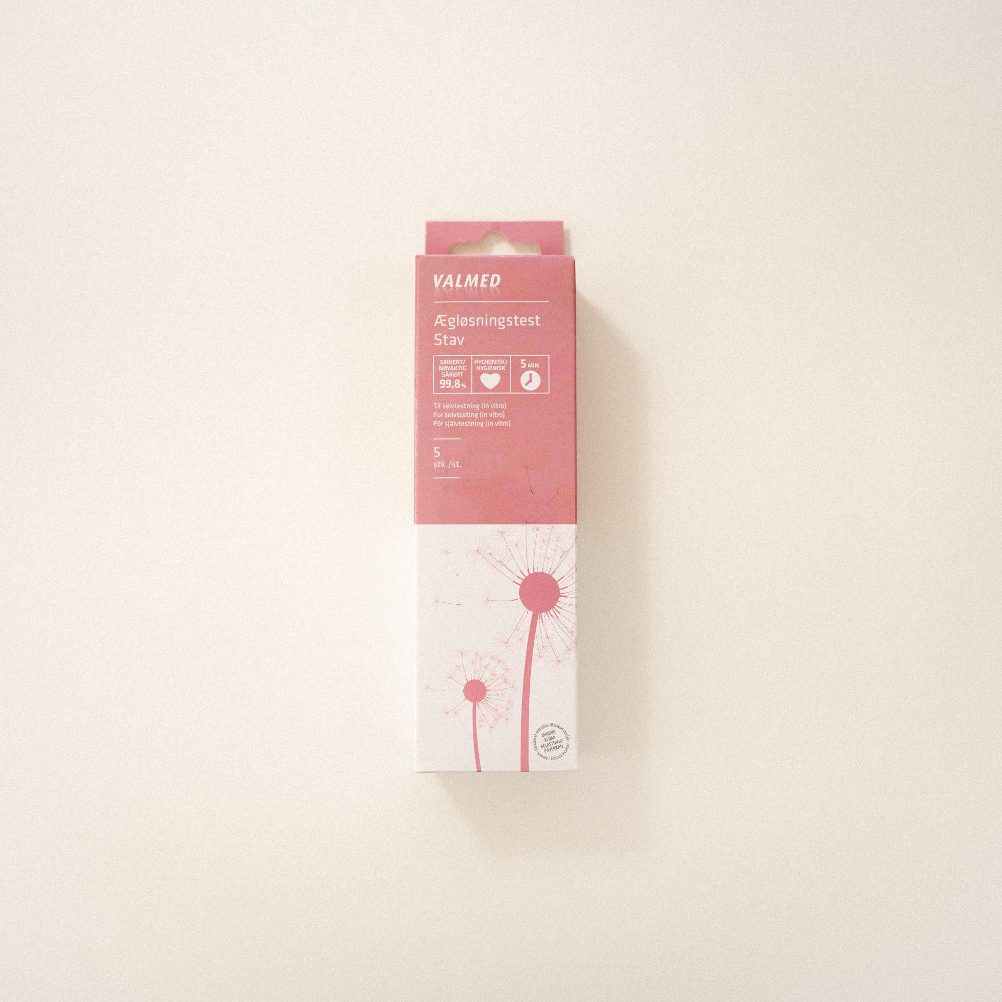 Valmed ægløsningstest Stav - 5 stk. til hurtig levering