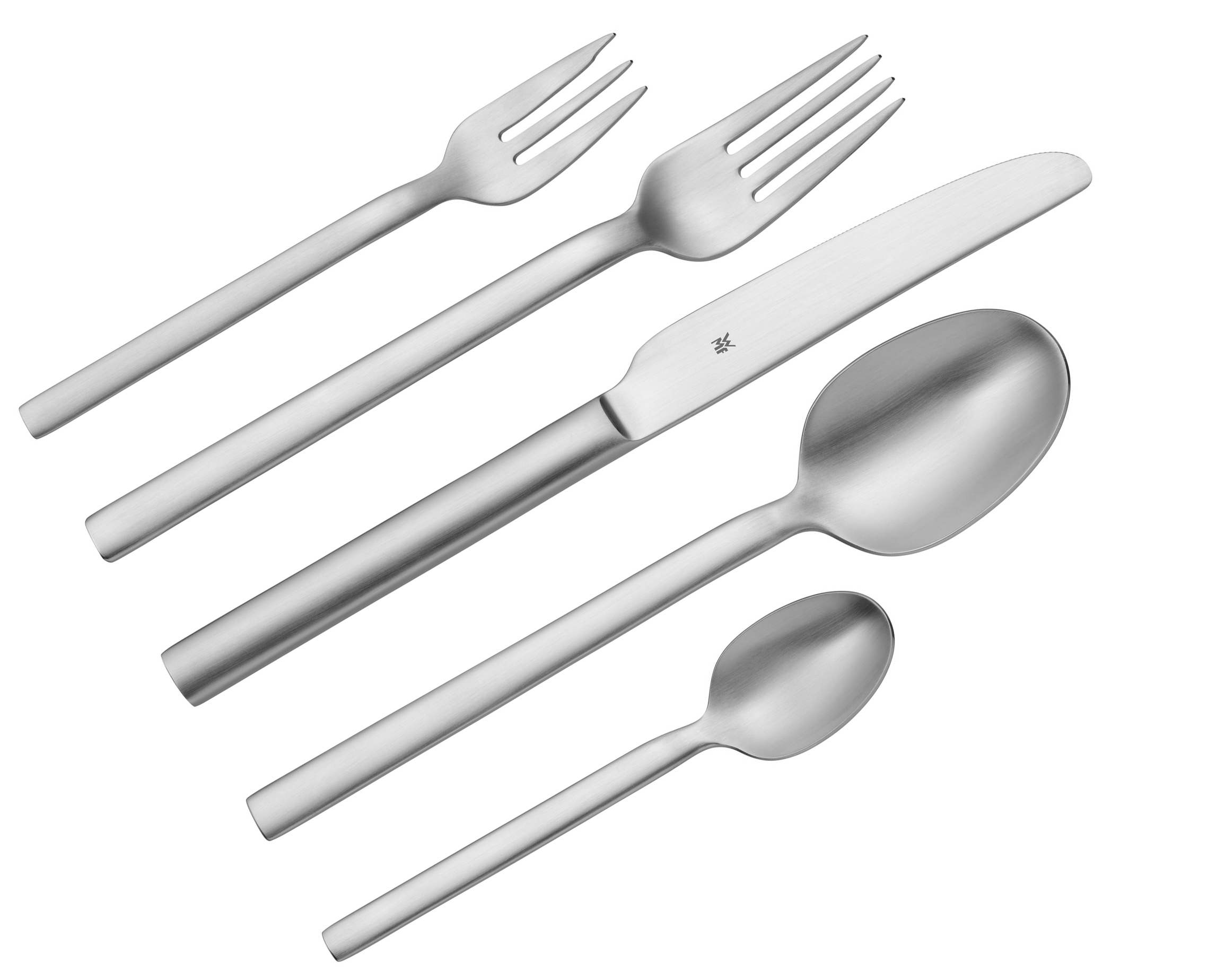 WMF Alteo Bestik 30 Dele i Mat Stål - Klassisk Design