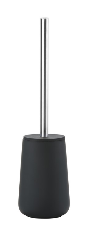 Zone Nova Toiletbørste i Sort - Elegant Badeværelsesløsning
