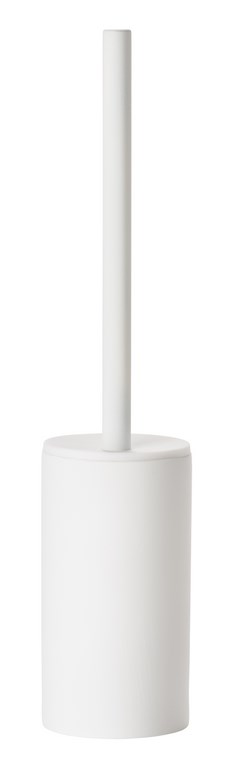 Zone Solo Toiletbørste i Hvid - Stilren Badeværelsesindretning
