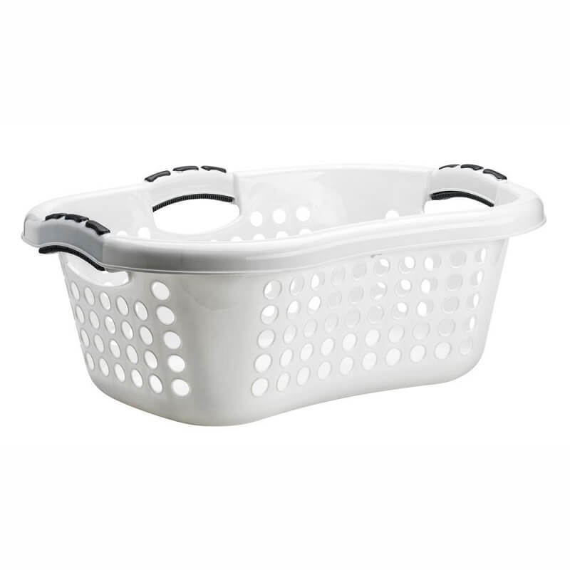 Linnedkurv 45l Hvid Med Huller
