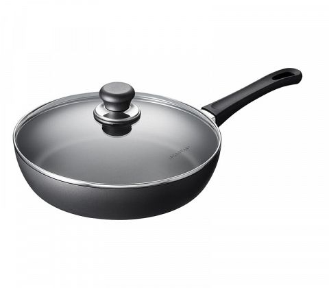 Scanpan Classic Induction Sauterpande M  Glaslåg 28 Cm