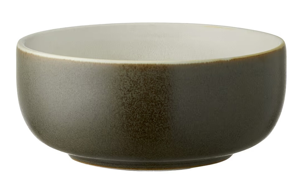 Studio Round Serveringsskål ø11 Cm Grøn Hvid