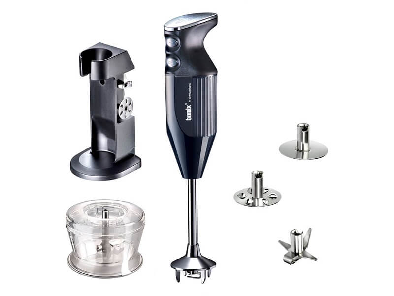 Bamix Stavblender Deluxe 200 Watt C Sort