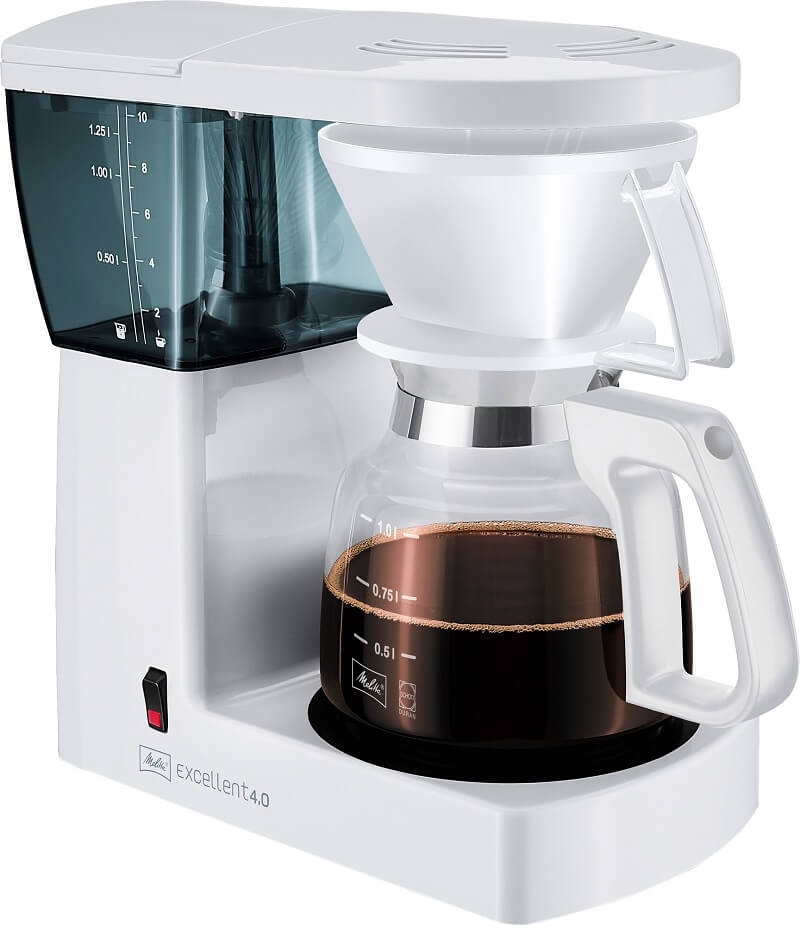 Melitta Excellent Kaffemaskine Hvid 4 0