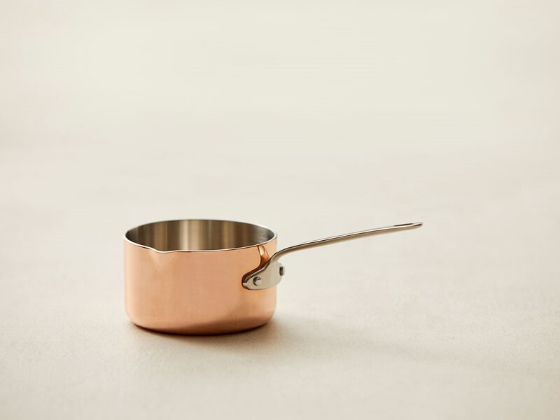 Mette Blomsterberg Kobber Kasserolle Smørsmelter 0 4l