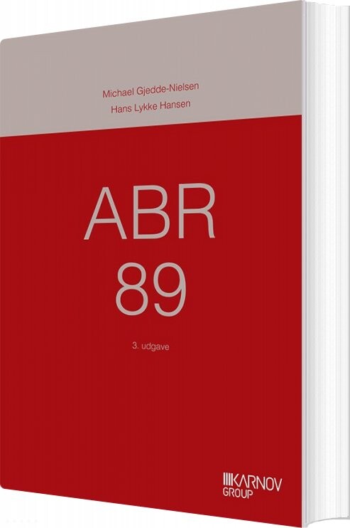 Abr 89   Michael Gjedde Nielsen   Bog