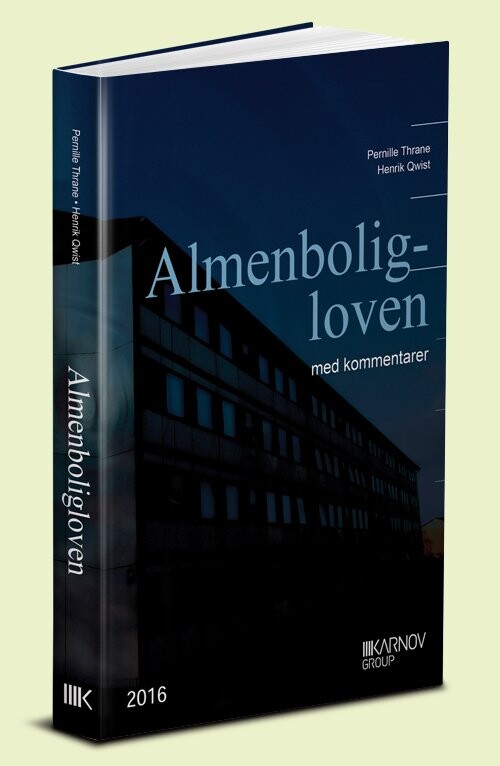 Almenboligloven   Pernille Thrane   Bog