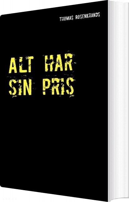 Alt Har Sin Pris   Thomas Rosenkrands   Bog