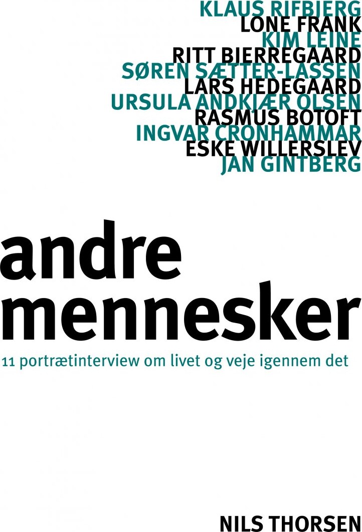 Andre Mennesker   Nils Thorsen   Bog