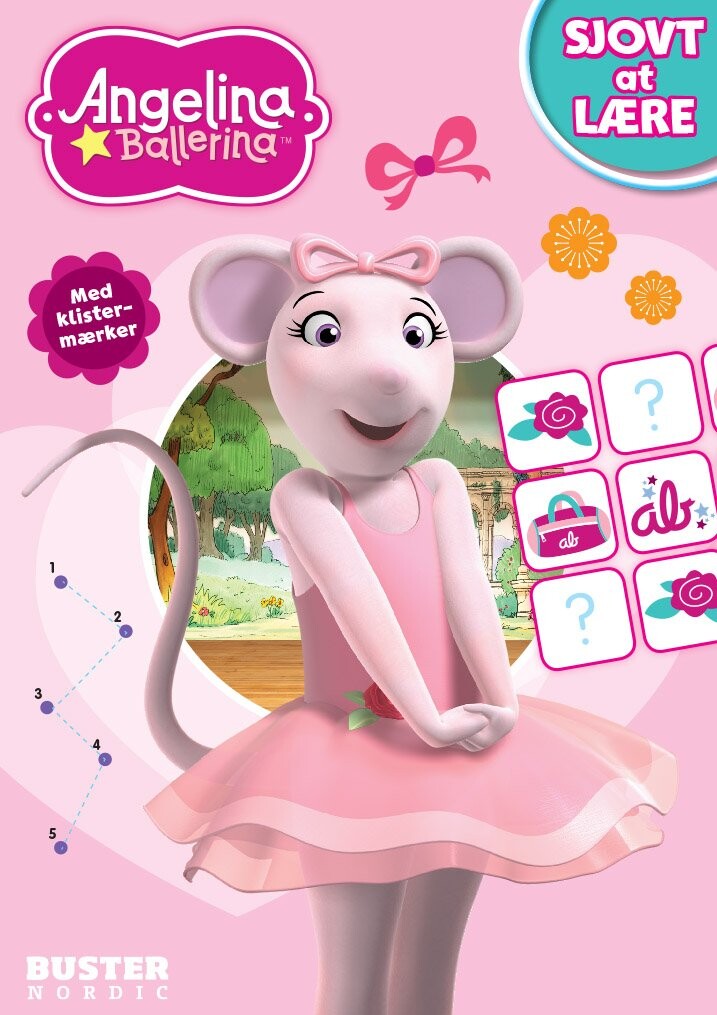 Angelina Ballerina: Sjovt At Lære   Katharine Holabird   Bog