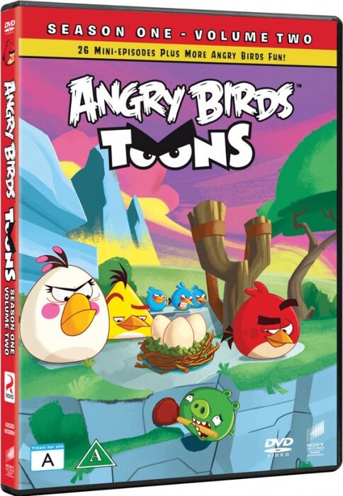 Angry Birds Toons Sæson 1   Del 2   Dvd   Tv Serie