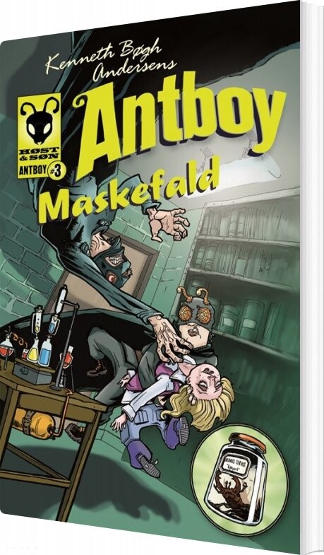 Antboy 3   Maskefald   Kenneth Bøgh Andersen   Bog