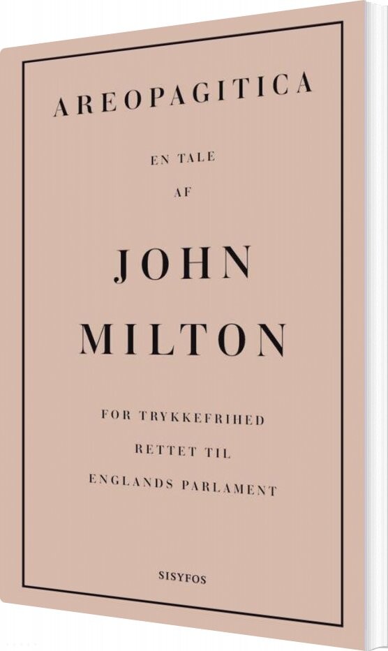 Areopagitica   John Milton   Bog