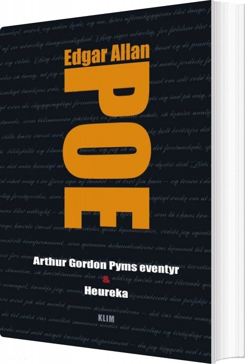 Arthur Gordon Pyms Eventyr   Heureka   Edgar Allan Poe   Bog