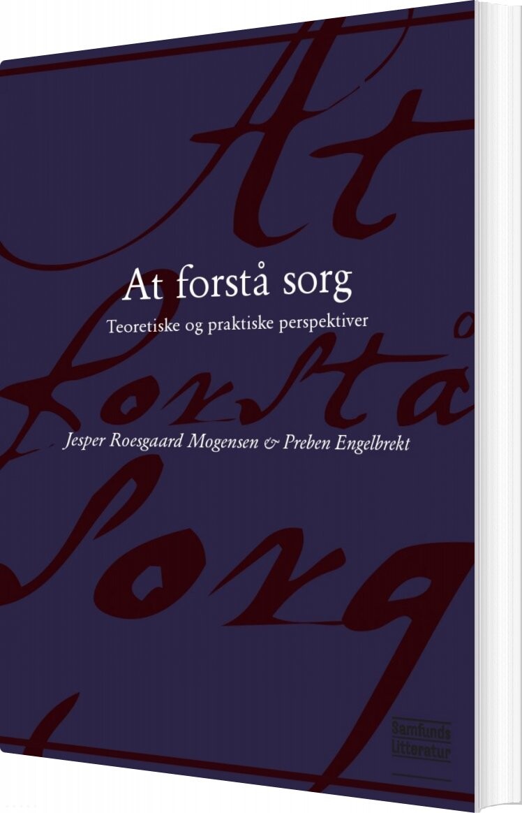 At Forstå Sorg   Jesper Roesgaard Mogensen   Bog