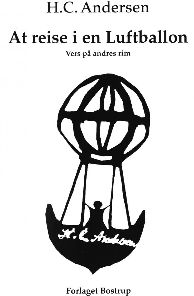 At Reise I En Luftballon   H C  Andersen   Bog
