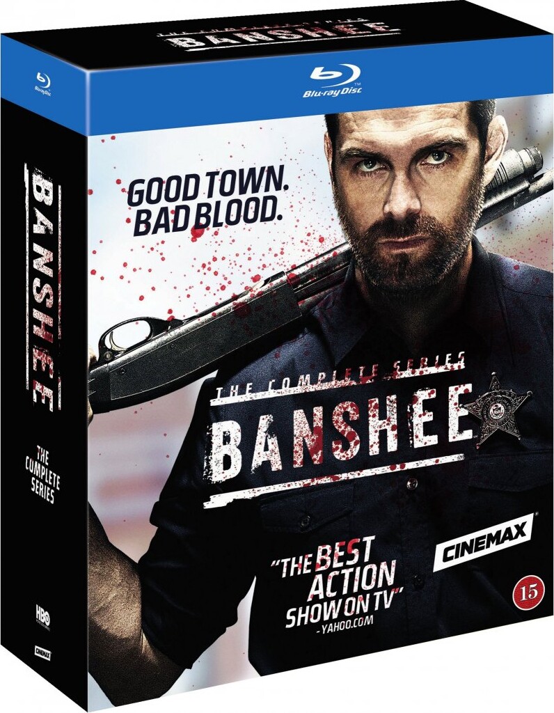 Banshee   Den Komplette Serie   Hbo   Blu Ray   Tv Serie